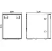 Osculati - Frigo refrigerator Clean Touch front panel 50l - 50.961.00 product image