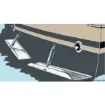 Osculati - S.S twin flaps 30x23 cm - 51.134.01 product image