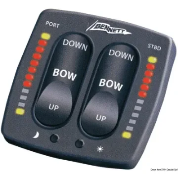 Osculati - BENNET single station control panel 12 V - 51.246.01 product image