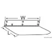 Osculati - Lenco Standard trim tab kit 229 x 305 mm - 51.250.01 product image
