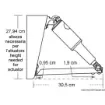 Osculati - Lenco Edge trim tab kit 305 x 229 mm - 51.251.01 product image