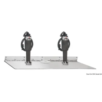 Osculati - Lenco Super trim tab kit 406 x 765 mm - 51.253.03 product image