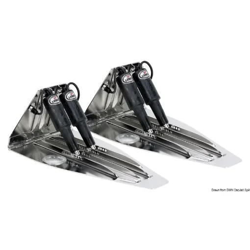 LENCO High Performance HP double actuator trim tab kit product image