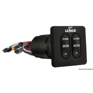 Osculati - Lenco Standard control panel 12 V - 51.256.01 product image