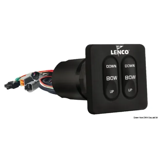 Osculati - Lenco Standard control panel 12 V - 51.256.01 product image