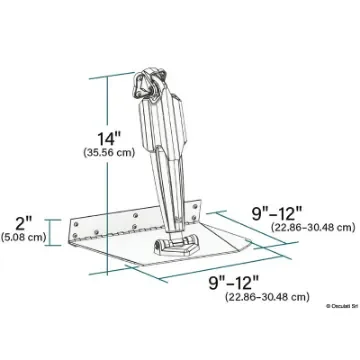 Osculati - Lenco Pro Control Assist Standard 229 x 305 mm - 51.266.01 product image