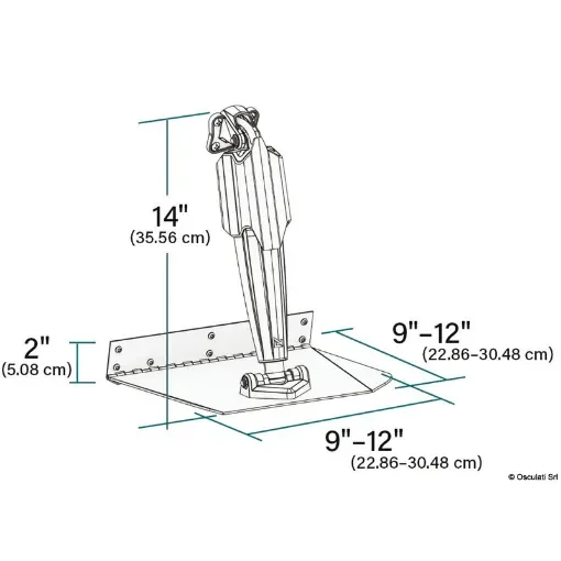 Osculati - Lenco Pro Control Assist Standard 229 x 305 mm - 51.266.01 product image