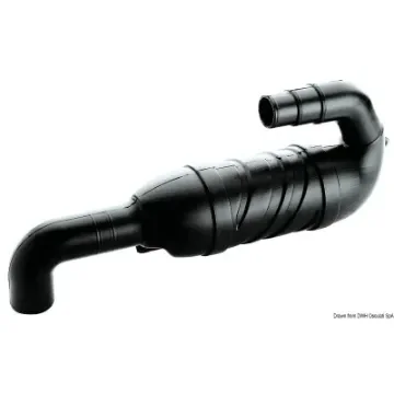 Osculati - Exhaust muffler inlet downwards - 51.374.01 product image