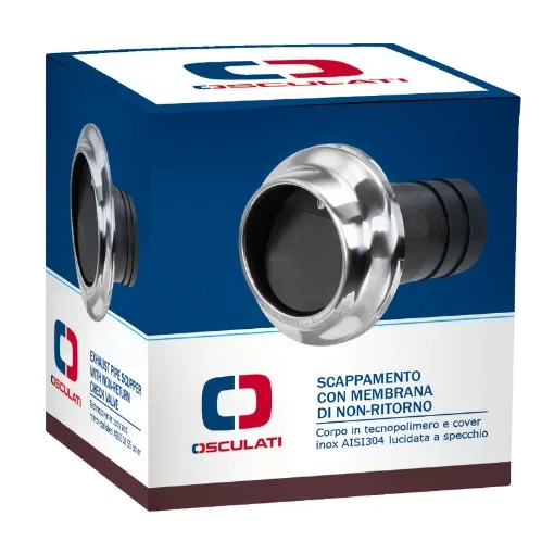 Osculati - Technopolymer and SS exhaust pipe 40 mm - 51.386.01 product image