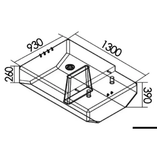 Osculati - Fuel tank 370 l - 52.032.18 product image
