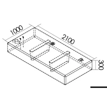 Osculati - Fuel tank 555 l - 52.032.23 product image