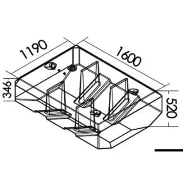 Osculati - Fuel tank 767 l - 52.032.24 product image