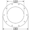 Osculati - Inspection trapdoor for diesel tanks - 52.035.00 product image