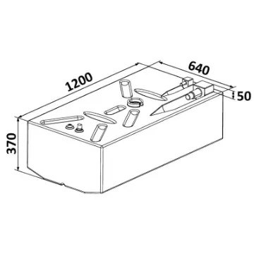 Osculati - Tank 239 l. - 52.035.04 product image