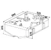 Osculati - PE tank 62 l - 52.035.09 product image