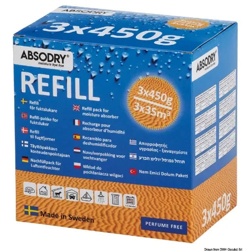 Osculati - ABSODRY refill packs 3 x 450 gr - 52.153.04 product image