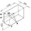 Osculati - Tank for drinkable water 215 l - 52.173.01 product image
