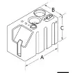 Osculati - Tank kit + Big fresh water tank 222 l 12 V - 52.189.01 product image
