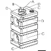 Osculati - Vertical rigid modular tank drinkable water 236 l - 52.194.91 product image
