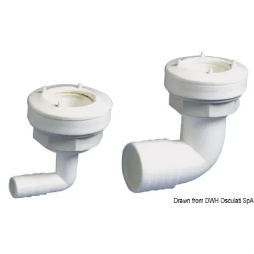 Osculati - Hose adapter 37 mm 90&amp;#176; - 52.196.93 product image