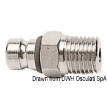 Osculati - FORCE/CRYSLER small male connector &amp;#216; 11 mm - 52.392.65 product image
