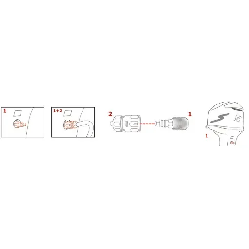 Osculati - Motor Flusher D MERCURY - 52.749.11 product image