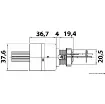 Osculati - Starting key MERCURY - 52.966.00 product image