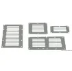 Osculati - Louvred vent polished SS + fly screen 115x127 mm - 53.021.07 product image