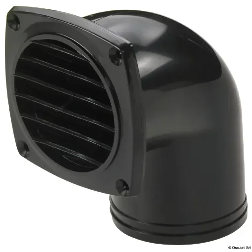 Osculati - ABS hose vent w/collar black 90&amp;#176; 92 x 92 mm - 53.274.02 product image