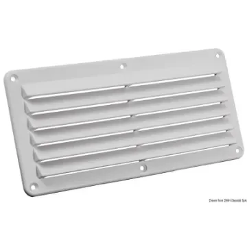Osculati - Nylon louvred vent white 125x260 mm - 53.301.06 product image