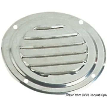 Osculati - Round lowred vent polished SS &amp;#216; 102 mm - 53.301.71 product image