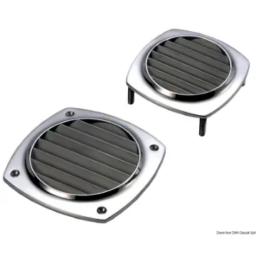 Osculati - Air vent AISI316 129x129 mm screws mounting - 53.301.82 product image