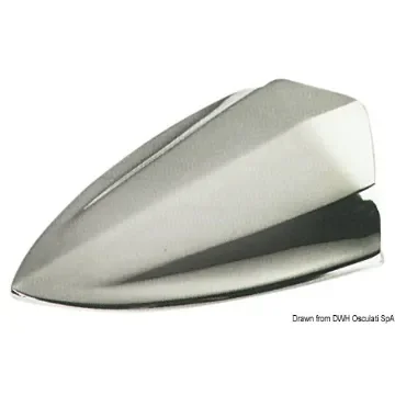 Osculati - Shell vent chromed brass 165x120x34 mm - 53.310.01 product image