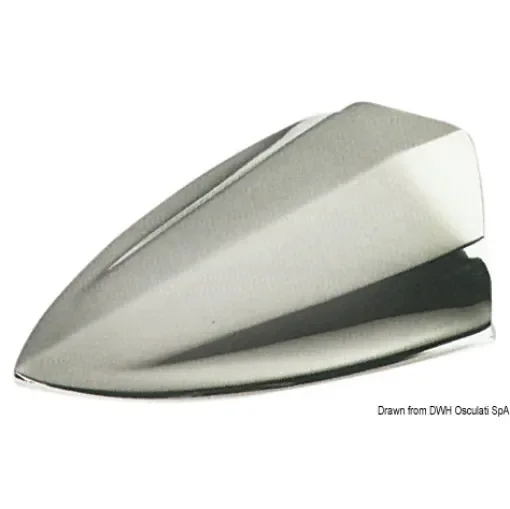 Osculati - Shell vent chromed brass 165x120x34 mm - 53.310.01 product image