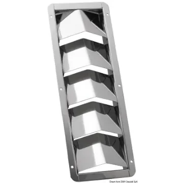 Osculati - Louvre vent f. engine bays 326x114 mm - 53.401.51 product image