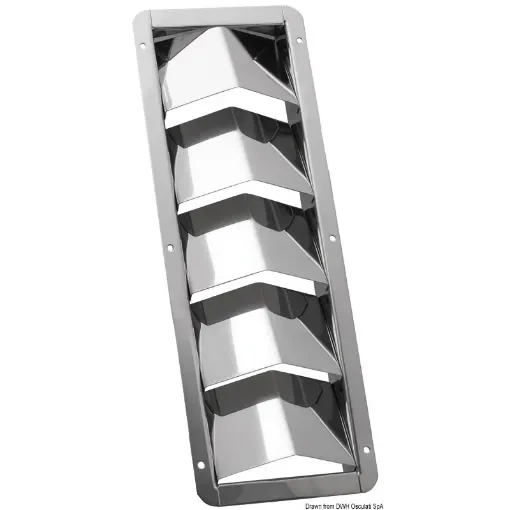 Osculati - Louvre vent f. engine bays 326x114 mm - 53.401.51 product image