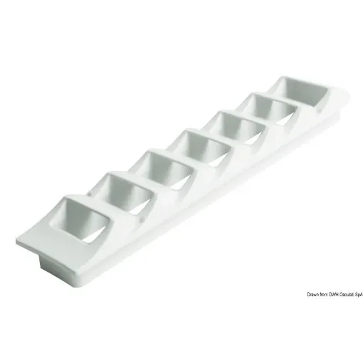 Osculati - Side louvred vent chromed ABS white - 53.406.51 product image