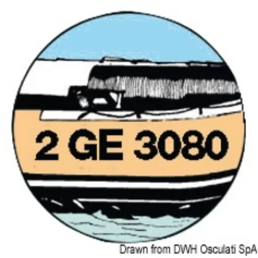 Self-adhesive letters, height 20 cm product image