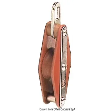 Osculati - Tufnol HYE block 1 pulley 12x43mm EHO - 55.004.02 product image