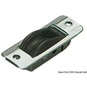 Osculati - Recess block 1 pulley 8x28 - 55.038.08 product image