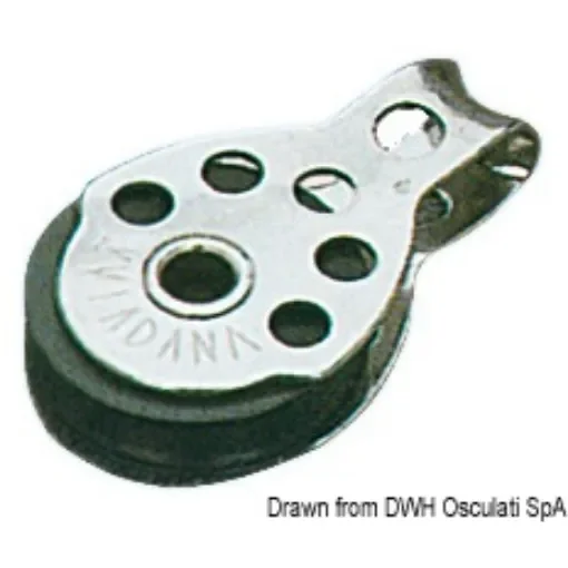 Osculati - Mini-block 1pulley 6x25 - 55.040.01 product image