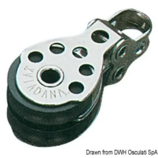 Osculati - Mini-block 2pulleys 6x25 - 55.040.04 product image