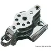 Osculati - Mini-block 3pulleys w/cam and becket 6x25 - 55.040.08 product image