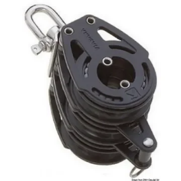 Osculati - Triple block (universal head) and becket B - 55.055.02 product image