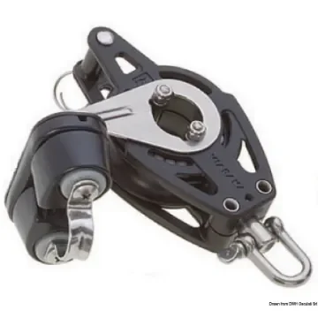 Osculati - Single block w/becket u. cam cleat B - 55.056.02 product image