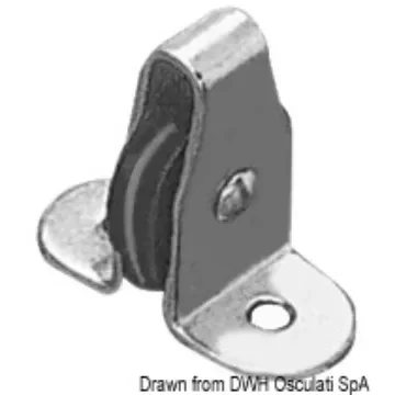 Osculati - SS small vertical block nylon sheave 8 mm - 55.063.08 product image