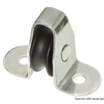 Osculati - SS small vertical block aluminium sheave 4 mm - 55.063.40 product image