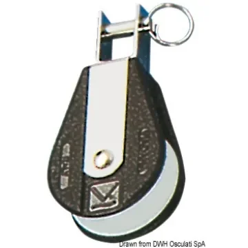 Osculati - Single block U-fixed toggle head B - 55.065.10 product image