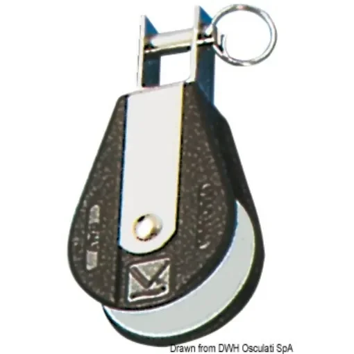 Osculati - Single block U-fixed toggle head B - 55.065.10 product image