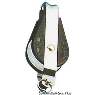 Osculati - Single block w/fixed head and becket - 55.068.08 product image